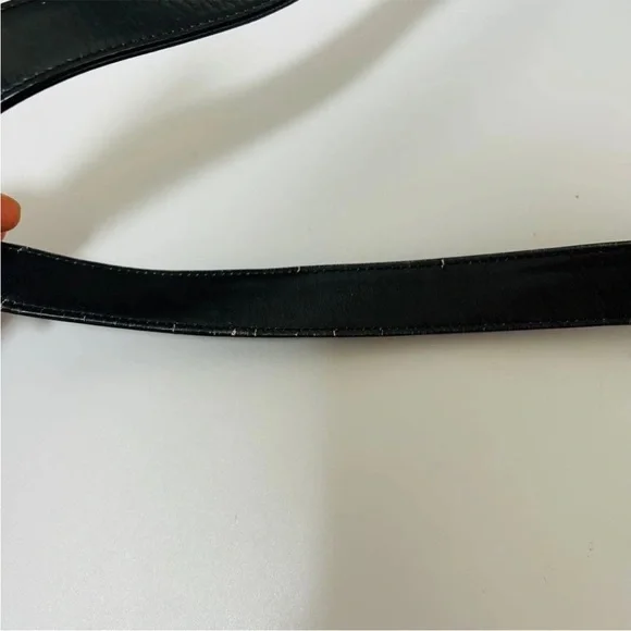 Celine Black Shoulder Bag with Gold Horse Accent - Picture 14 of 16